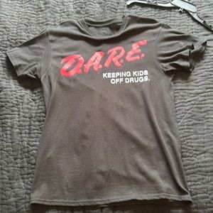 D.A.R.E. DARE SHIRT BLACK MEDIUM